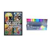 100 ColorQuest™ - Kleurboek met stiften - Jumplein