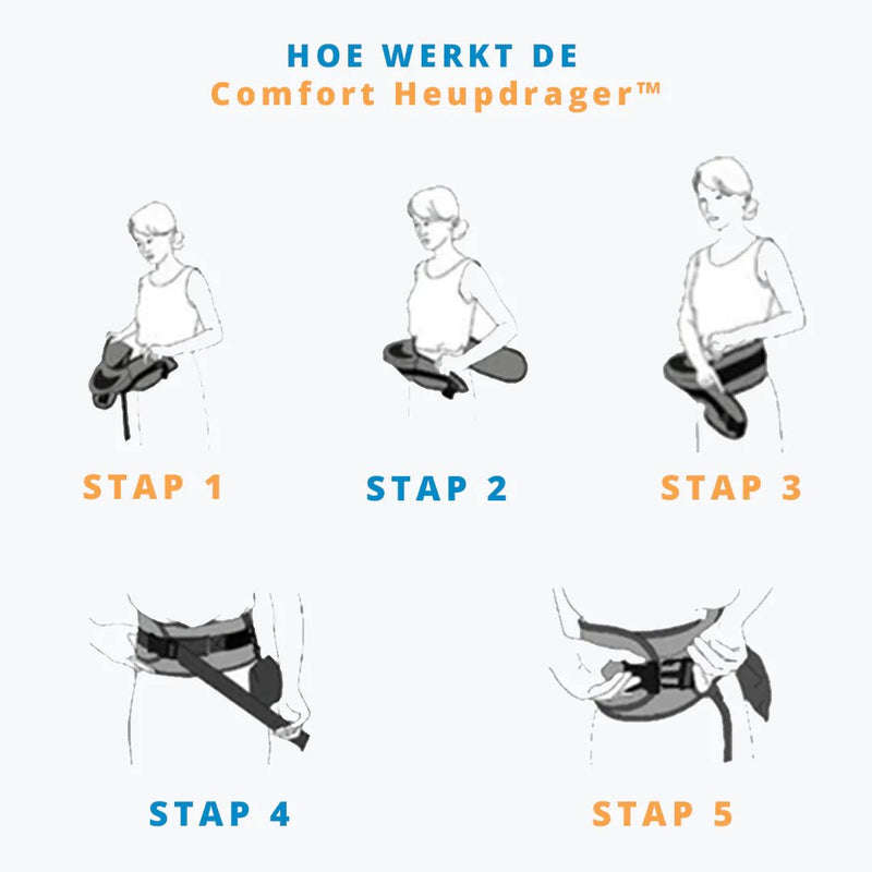 ComfortCarry™ - Maak het dragen van je kleintje gemakkelijker! - Jumplein