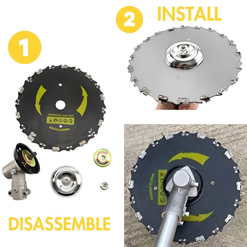 GrassDisc™ - Het universele gereedschap voor je tuin! - Jumplein