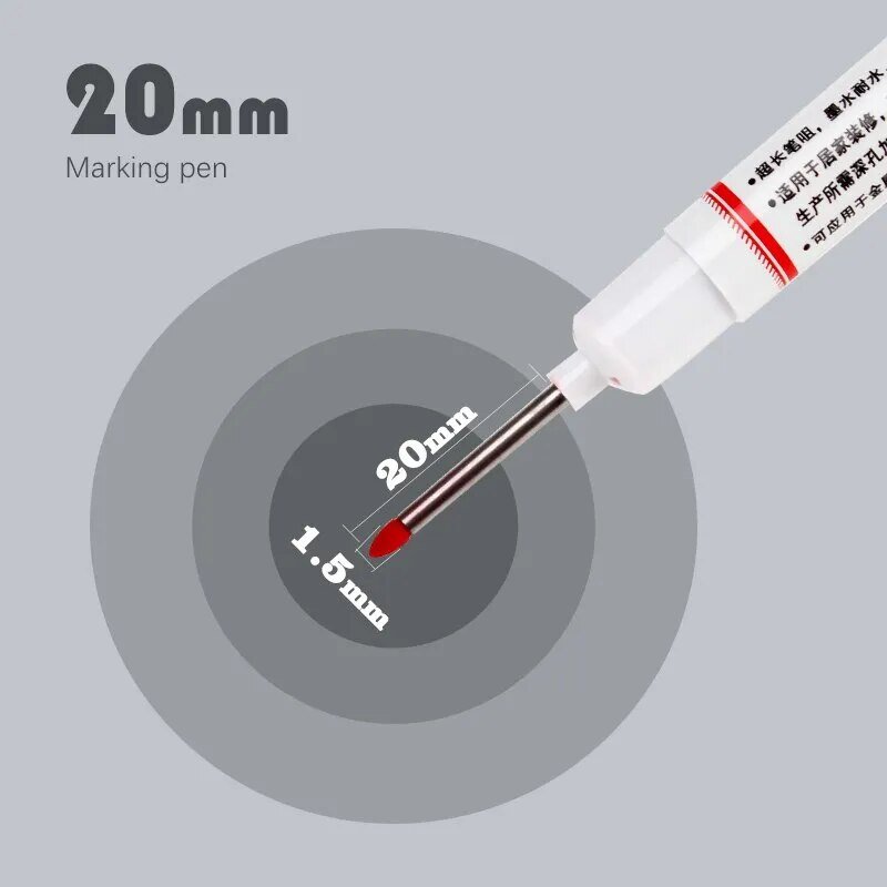 PrecisionMark™ - Lange Punt Hoofd Markers - Jumplein