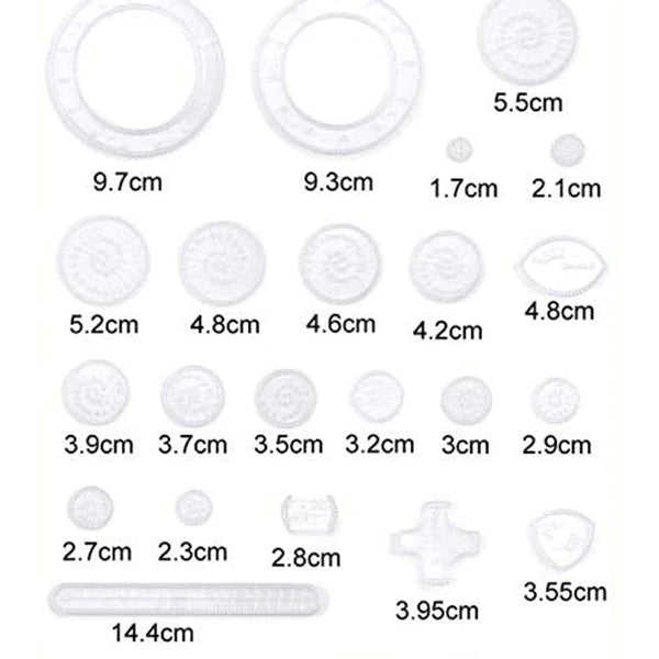 Setrix™️ - Spirograaf Geometrische Linialenset - Jumplein